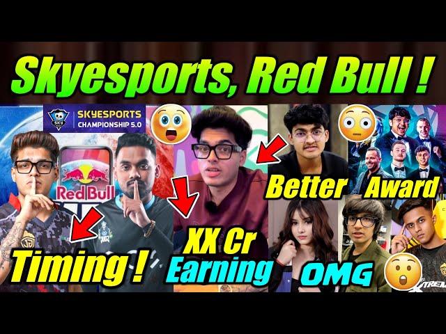 Skyesports, Red Bull Tournament Details  Jonathan Earning Reveal  Harshi, News