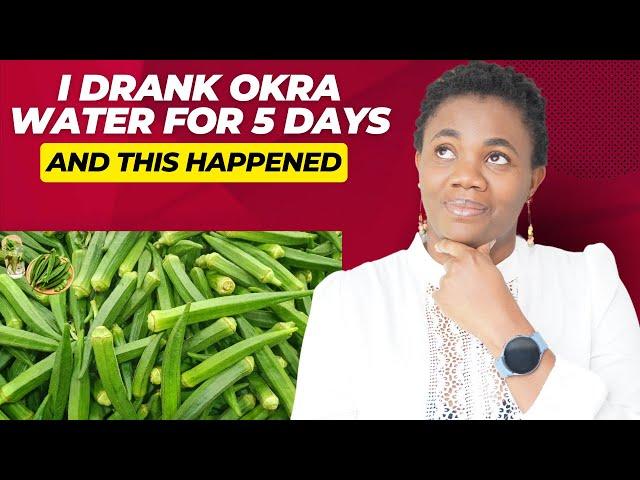 What Happens When You Drink Okra Water for 5 Days I Fertility Drink