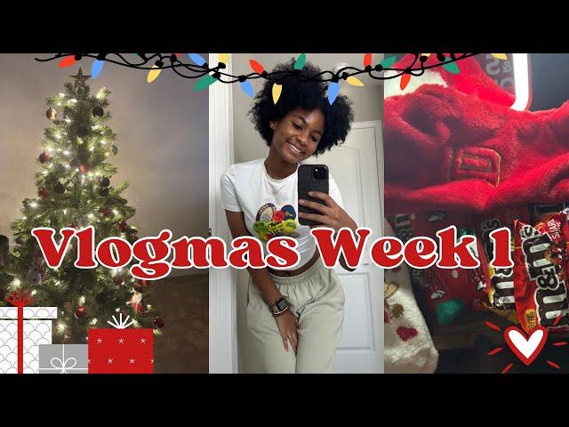 Vlogmas Week 1 : Decorating, Gifts & More | Life with Denise