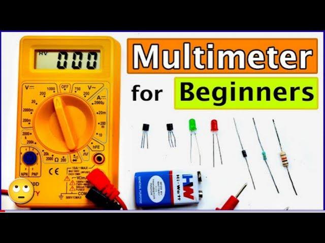 HoW to use a Digital Multimeter Best Multimeteror Beginners / Gowri Tech