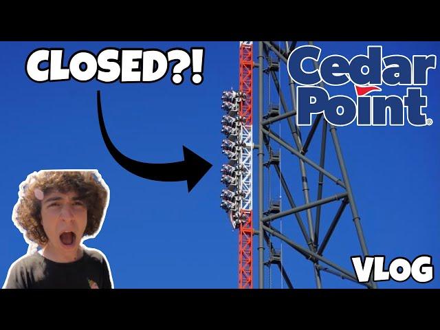 We Went to Cedar Point… and Top Thrill 2 was CLOSED?! Sandusky, Ohio | VLOG [6/3/24]