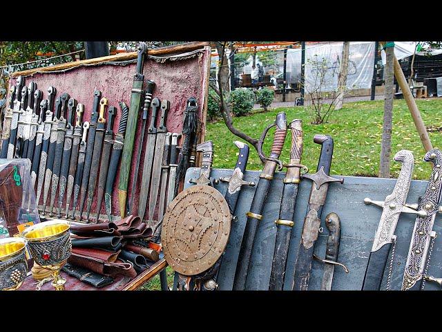 Flea Market - Caucasian Daggers, German Bayonet Knifes and Georgian Swords