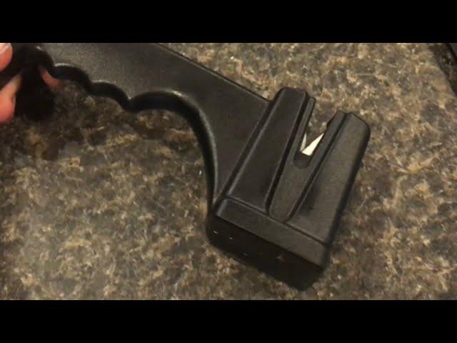 REVIEW handheld knife sharpener (harbor freight Item 62452)
