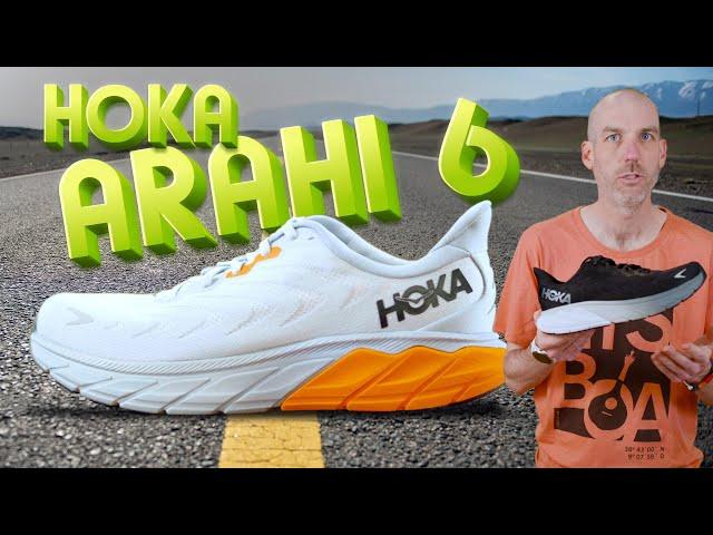 Hoka Arahi 6 Review by Run Moore | March 2022