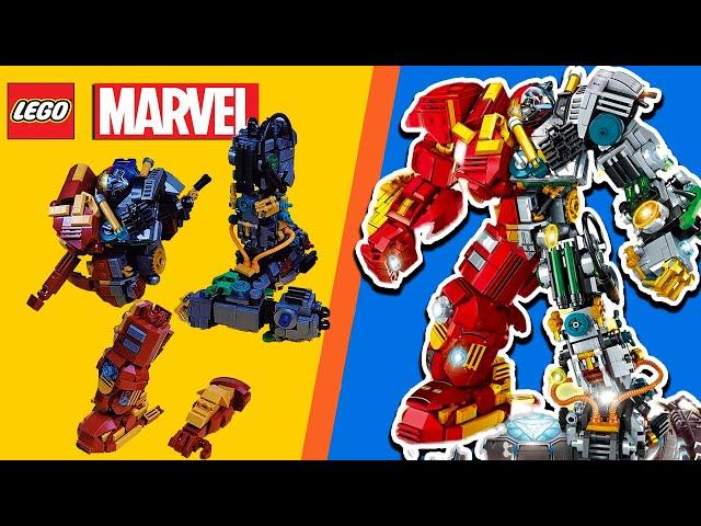 LEGO Marvel Iron Man - LEGO Speed ​​Build ASMR