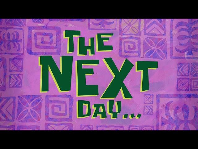 The next day SpongeBob Sound Effect 2022 || NO COPYRIGHT