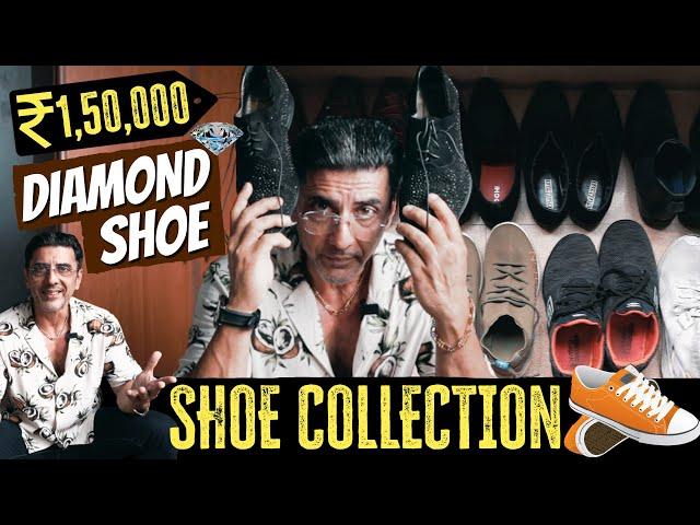 Diamond  Shoe for 1.5 LAKH!!! | Shoe collection  | King Prithiveeraj