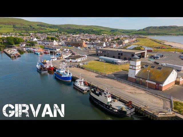 Girvan Ayrshire in Scotland - DJI Mini 3 Pro Cinematic Drone