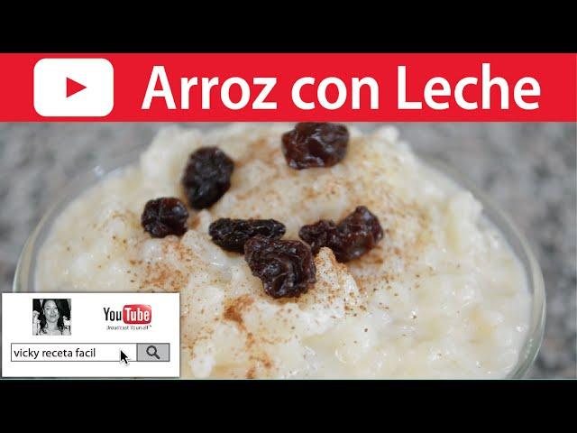 CÓMO HACER ARROZ CON LECHE | #VickyRecetaFacil