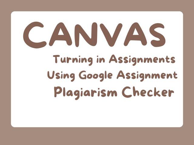 Student Submission in Google Assignments