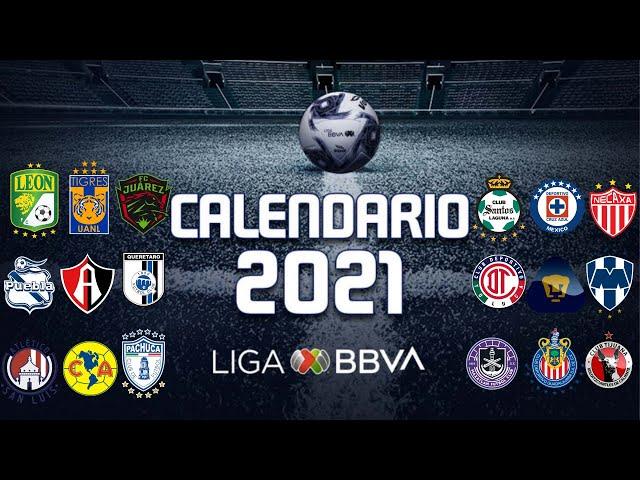 CALENDARIO COMPLETO de la LIGA MX para el torneo GUARDIANES 2021