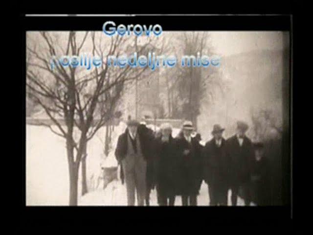 Prvi filmski zapis iz Čabarskog kraja (Gorski Kotar) oko 1930-tih godina