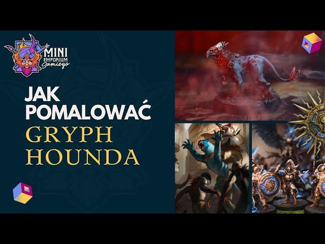 ️ Jak Pomalować Gryph-Hounda z Age of Sigmar?  Szybki i Prosty Tutorial! 