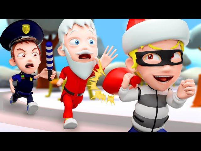 Christmas Police Story! + More  Kids Songs and Nursery Rhymes - Nomad Kids