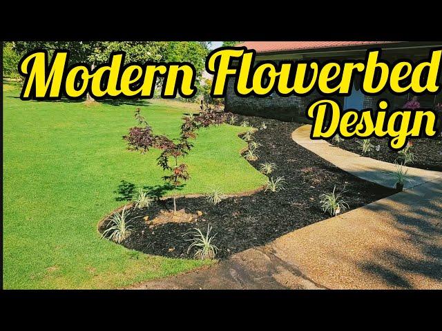 Modern Flowerbed Makeover Start to Finish - Live Edge