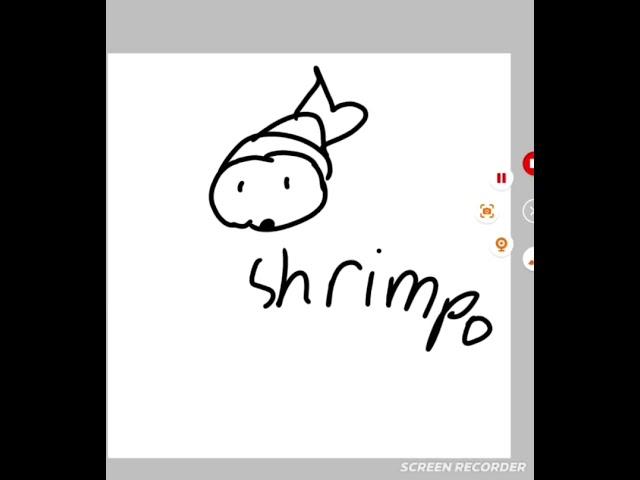 Part 1 drawing shrimpo