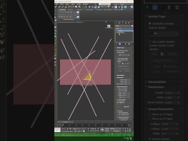 Two way to create randome gruoves in wall #3dsmax #interiordesign #architectural_designs