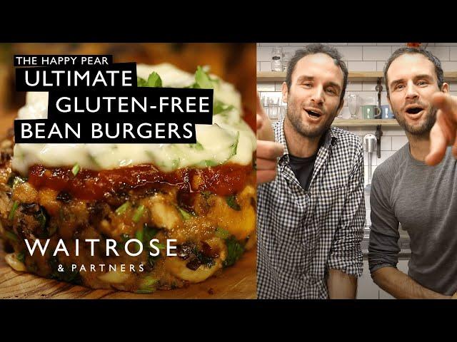 The Happy Pear's Ultimate Gluten-Free Bean Burgers | Waitrose