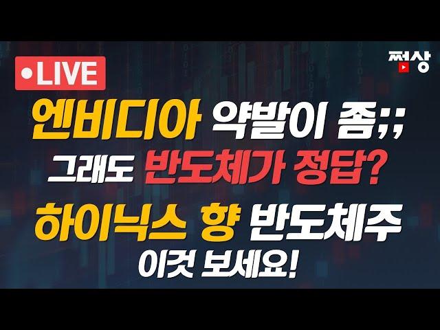 [쩜상 시크릿] 오늘 반도체 안좋아도 이 종목 봐야합니다! HLB 주가 회복 가능한가?