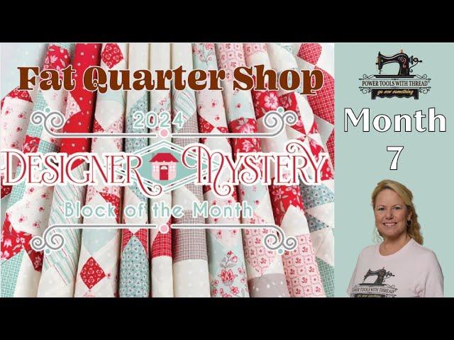 Free Moda Quilt Patterns & Month 7 of the FQS Mystery Designer BOM, the Stitchuation Room 12/26/24