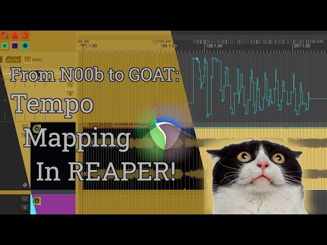 Tempo Mapping in REAPER: from N00b to GOAT (Part 1)