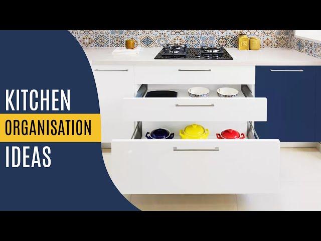 5 Kitchen Organisation Ideas | Indian Kitchen Setup | Woodofa