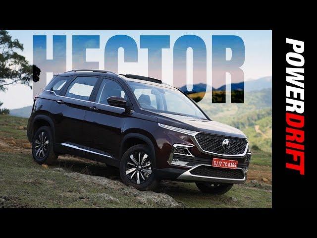 MG Hector : A car with a voice : PowerDrift