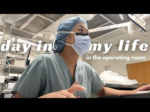 Day in the life of an OR nurse | Operating Room vlog