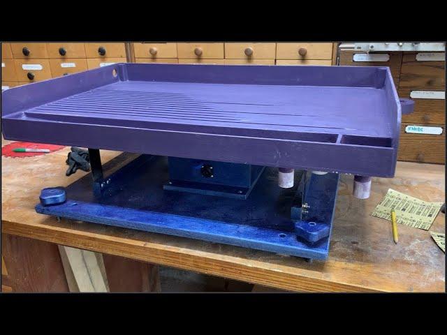 Building the Gold Bump-Sluice Shaker Table