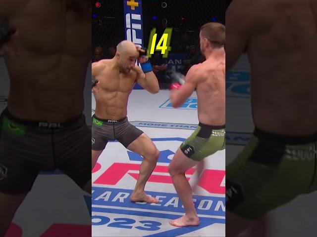How many leg kicks does it take for a TKO? 