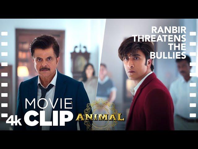 ANIMAL SCENE #4: Ranbir Threatens the Bullies | Car Chase | Ranbir K, Anil K, Sandeep V, Bhushan K