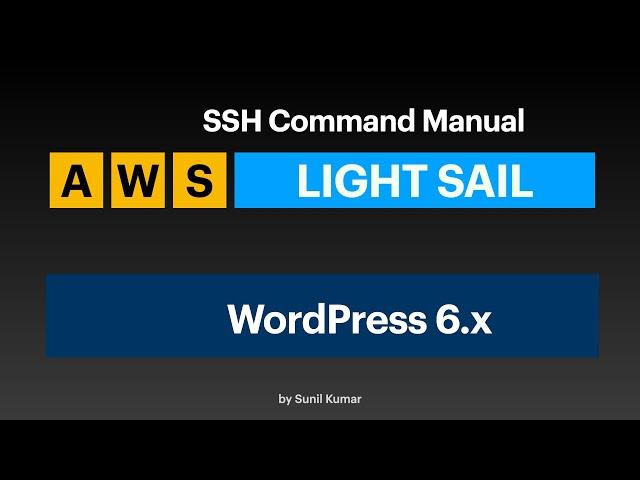 How to host a Wordpress website on AWS with Custom Domain, CDN and SSL using Amazon Lightsail