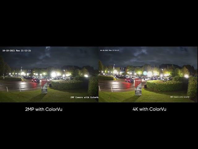 Hikvision 4K 8MP ColorVu IP  PoE Turret Camera Demo