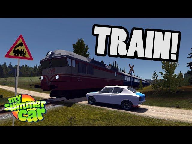 THE TRAIN IS HERE! - MY SUMMER CAR UPDATE