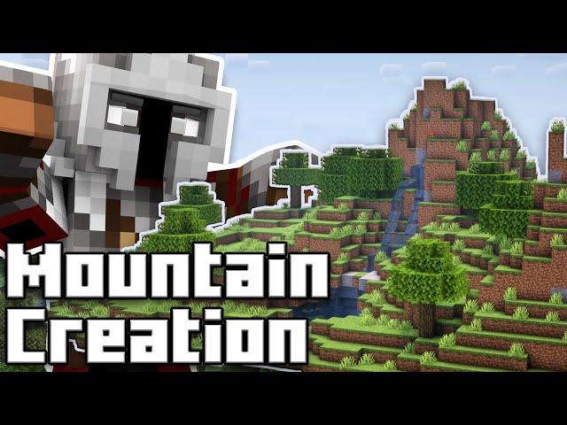 How to Make Mountains Using Worldedit - Minecraft Worldedit Tutorial