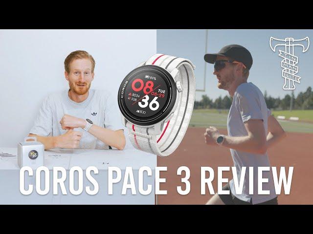 COROS PACE 3 Watch Review from Marathoner Reed Fischer