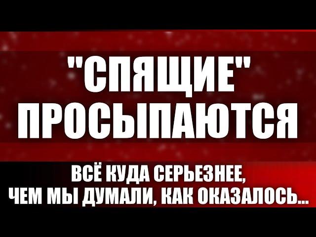"Спящие" просыпаются. Всё куда серьезнее, чем мы думали, как оказалось...
