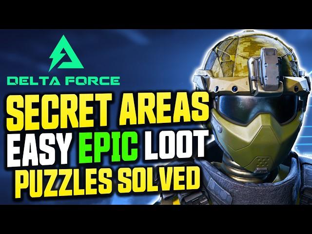 6 SECRET Locations with CRAZY Loot (and how to unlock them) // Delta Force Operations/Extraction