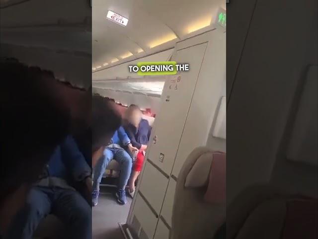 Man Opens Door Mid-Flight 