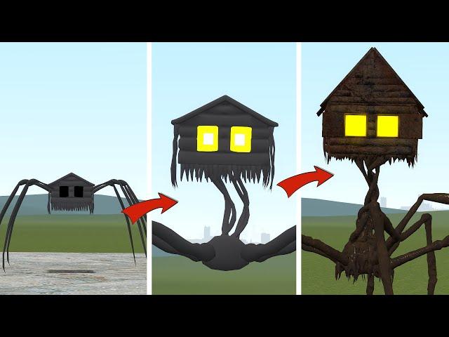 EVOLUTION OF HOUSE HEAD MONSTER UPDATE IS TERRIFYING In Garry's Mod!