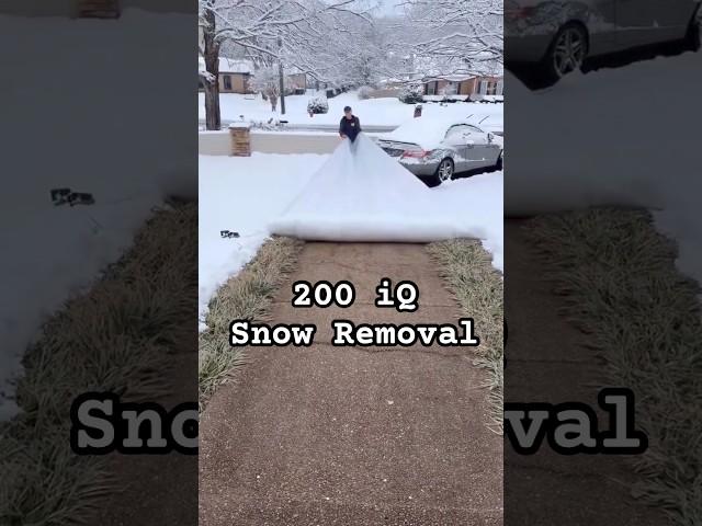 200 IQ snow removal 