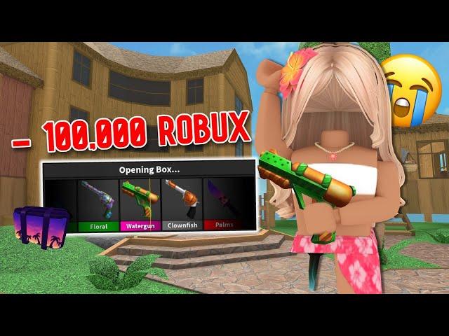 MM2, But If I Die I UNBOX A SUMMER BOX... (Murder Mystery 2)