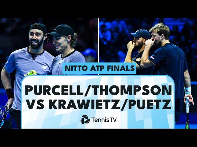 Purcell & Thompson vs Krawietz vs Puetz For A Spot In The Final | Nitto ATP Finals 2024 Highlights