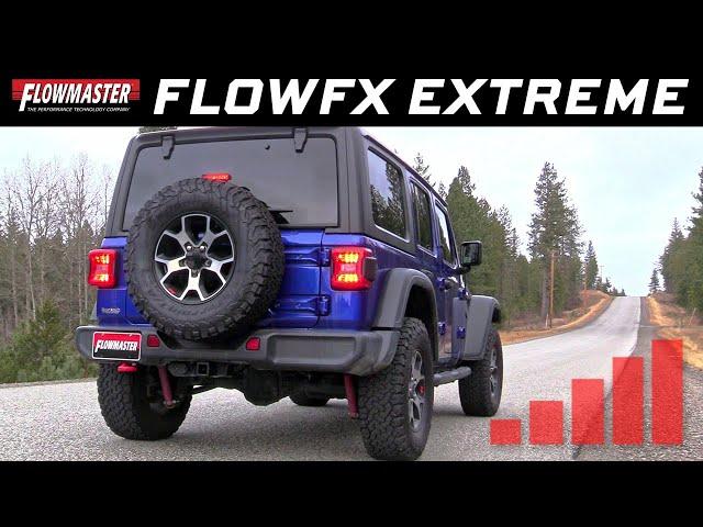 2018-2021 Jeep Wrangler JL 2.0L turbo  - FLOWFX Extreme Cat-back Exhaust - 717967