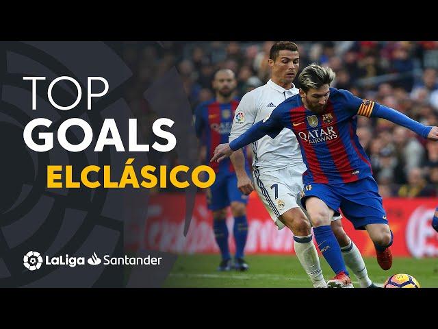 TOP Goals ElClásico 2009 - 2019