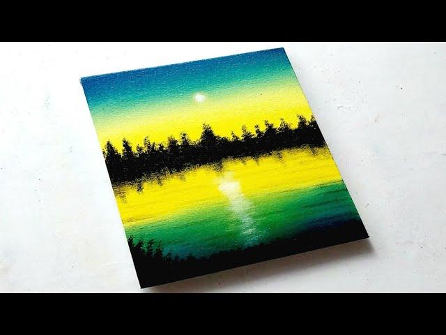 Easy Acrylic Painting On Canvas Size 20x20