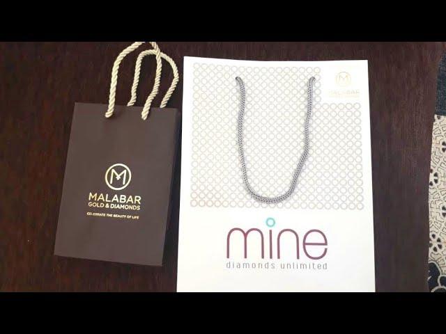 Malabar Gold and Diamonds Review | MINE Diamonds | Unboxing Diamond Earrings|