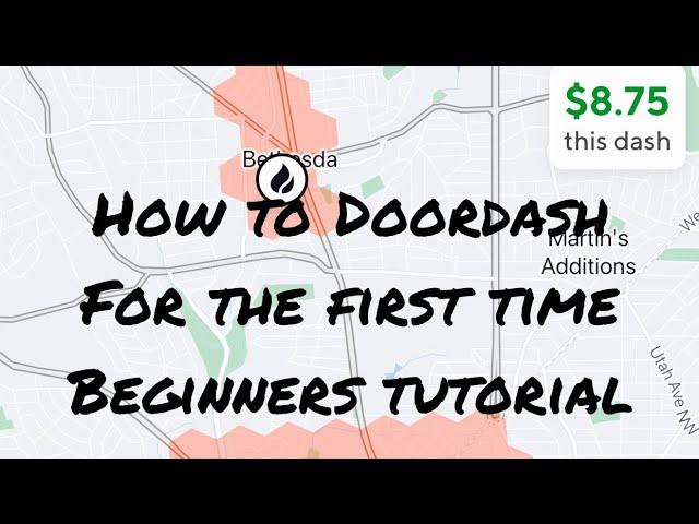 How to do Doordash for the first time beginners - Drive on Mama food delivery ride along