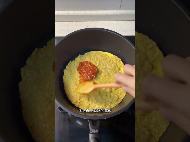 Good way to consume oats A pan will do you can make a flourless version of oatmeal pizza #