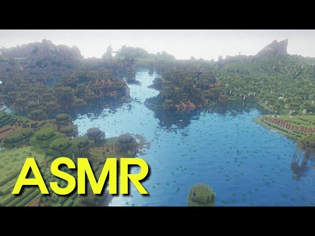 ASMR GAMING MINECRAFT BUILDING A CASTLE